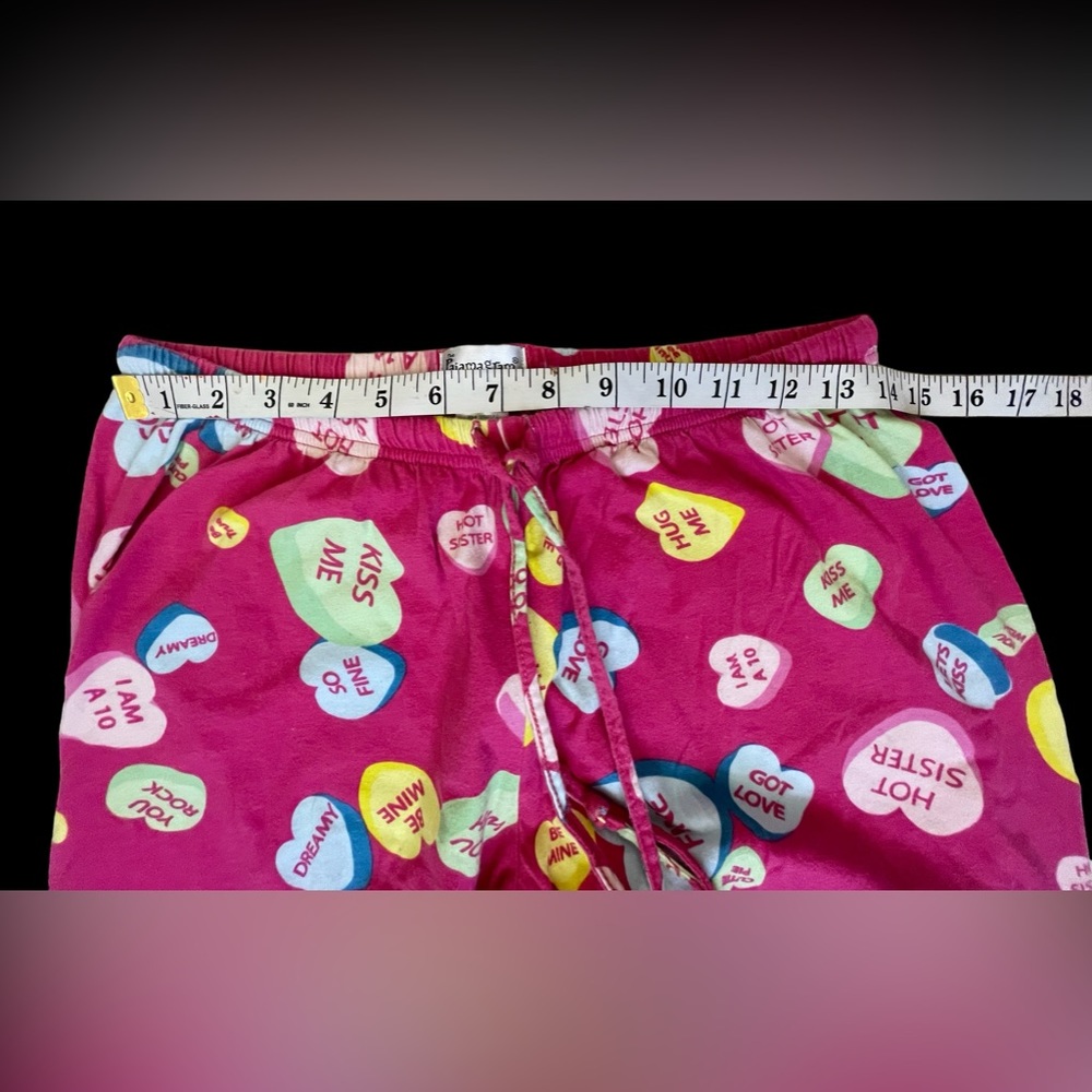 Valentine Pajama Pants - Picture 3 of 7